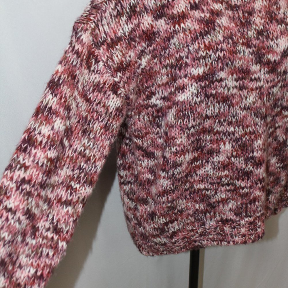 Ann Taylor LOFT Outlet Chunky Knit Crew Sweater - Picture 3 of 11